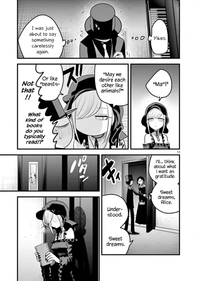 Shinigami Bocchan to Kuro Maid Chapter 156 page 11