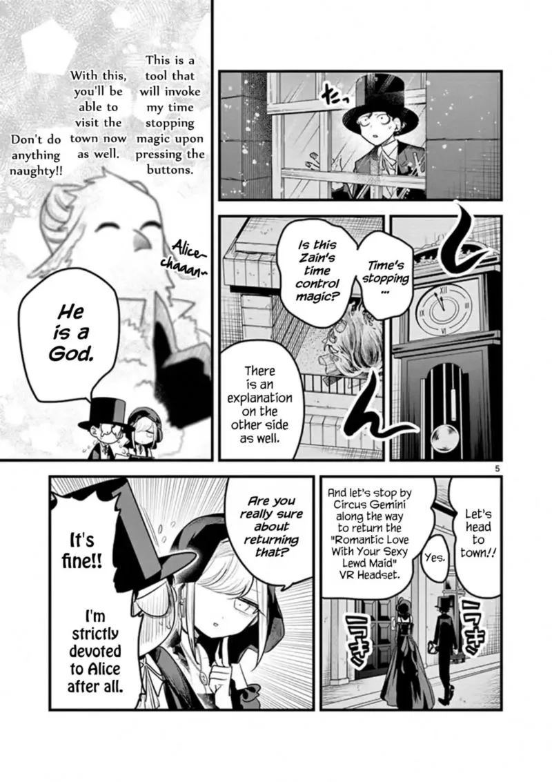 Shinigami Bocchan to Kuro Maid Chapter 157 page 5