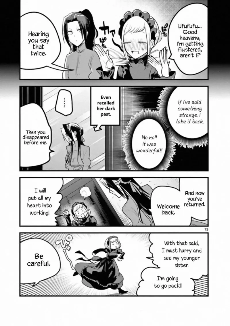 Shinigami Bocchan to Kuro Maid Chapter 158 page 13