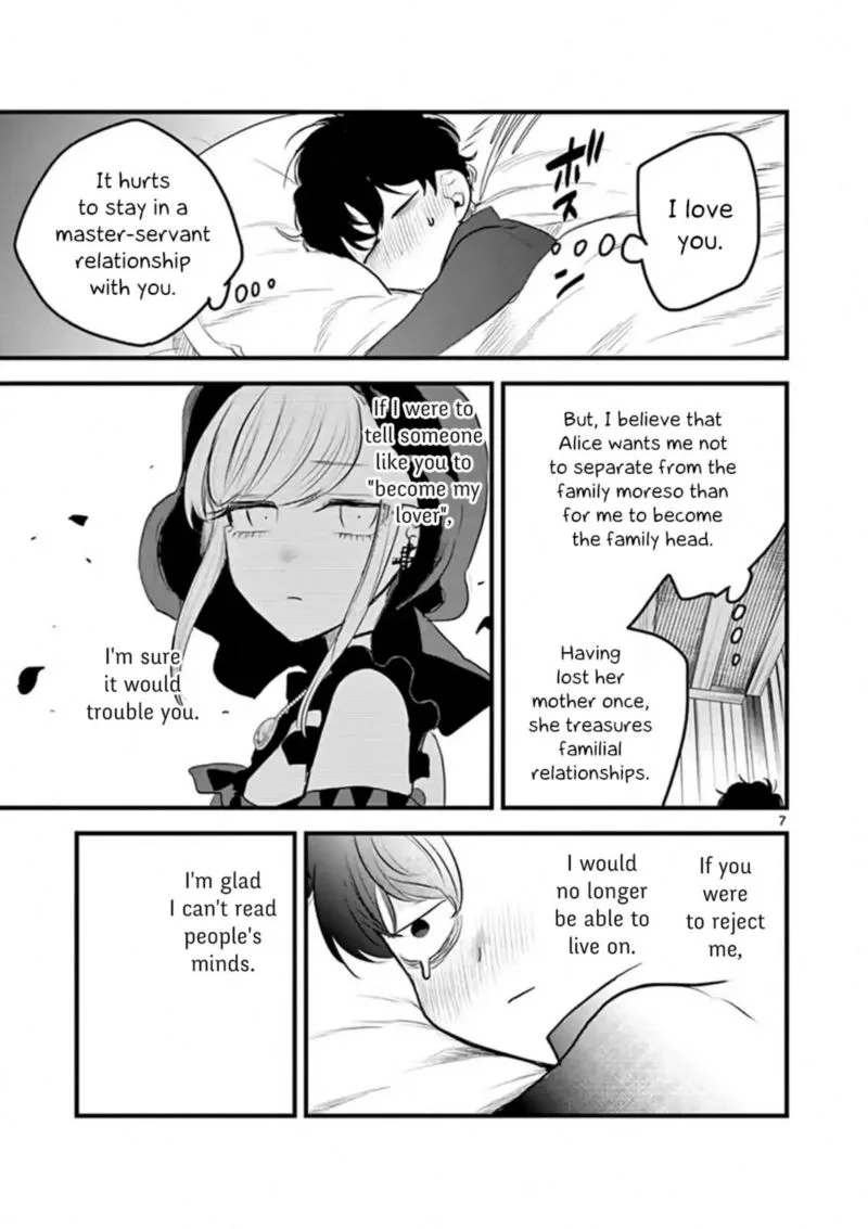 Shinigami Bocchan to Kuro Maid Chapter 160 page 7