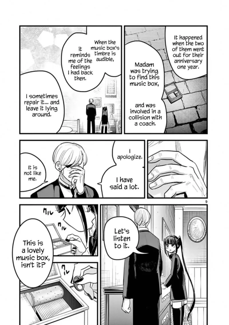 Shinigami Bocchan to Kuro Maid Chapter 162 page 9