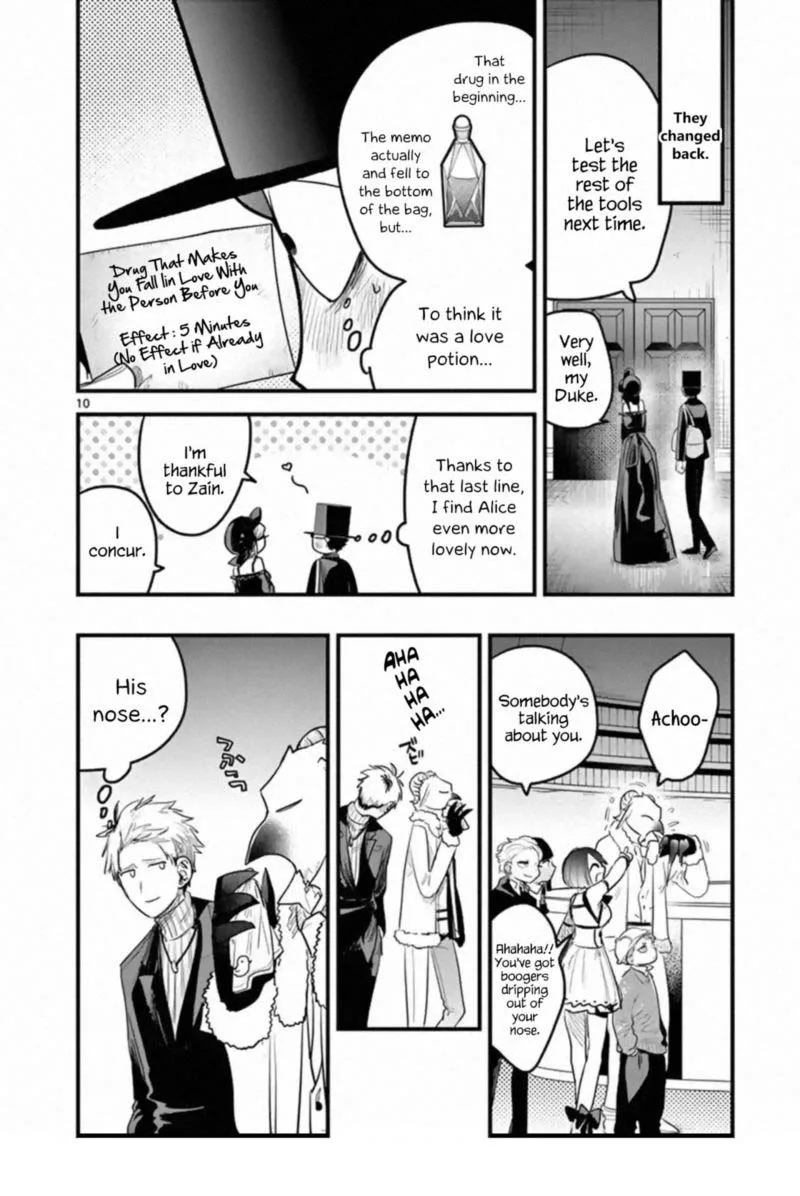 Shinigami Bocchan to Kuro Maid Chapter 163 page 10