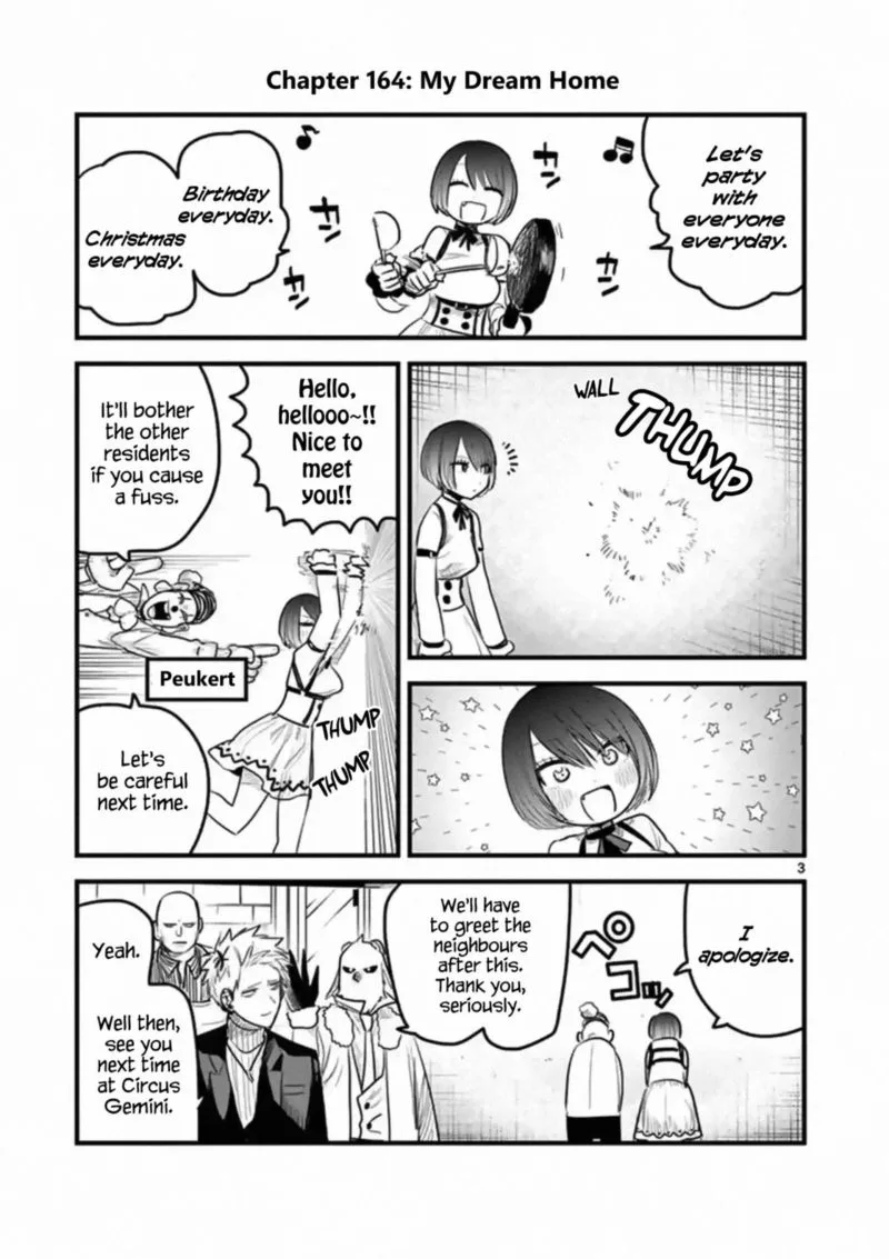 Shinigami Bocchan to Kuro Maid Chapter 164 page 3