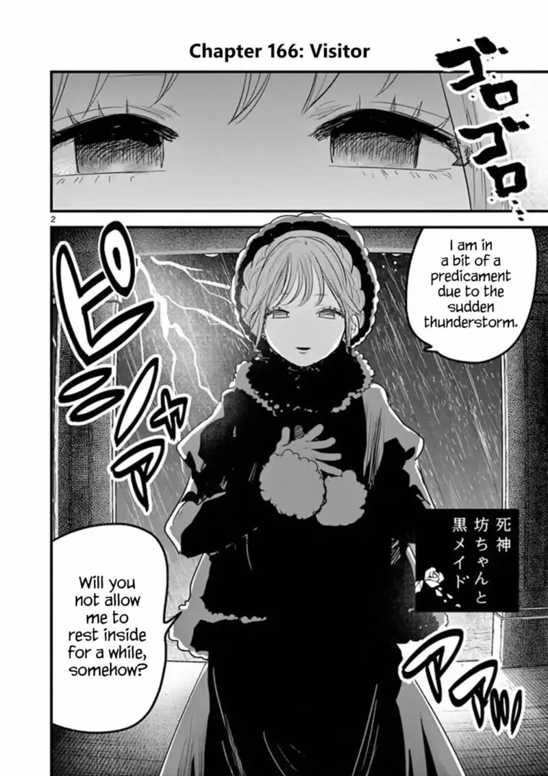 Shinigami Bocchan to Kuro Maid Chapter 166 page 2