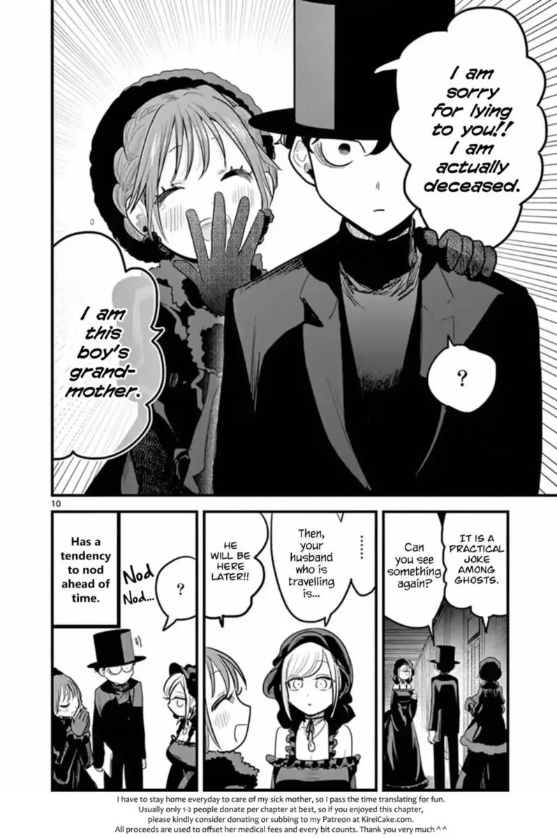 Shinigami Bocchan to Kuro Maid Chapter 166 page 10