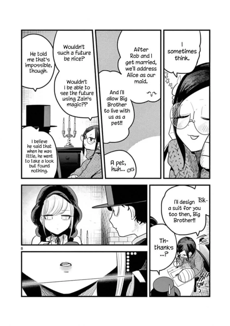 Shinigami Bocchan to Kuro Maid Chapter 173 page 8