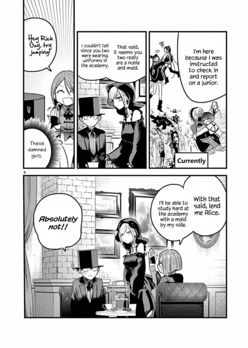 Shinigami Bocchan to Kuro Maid Chapter 174 page 4