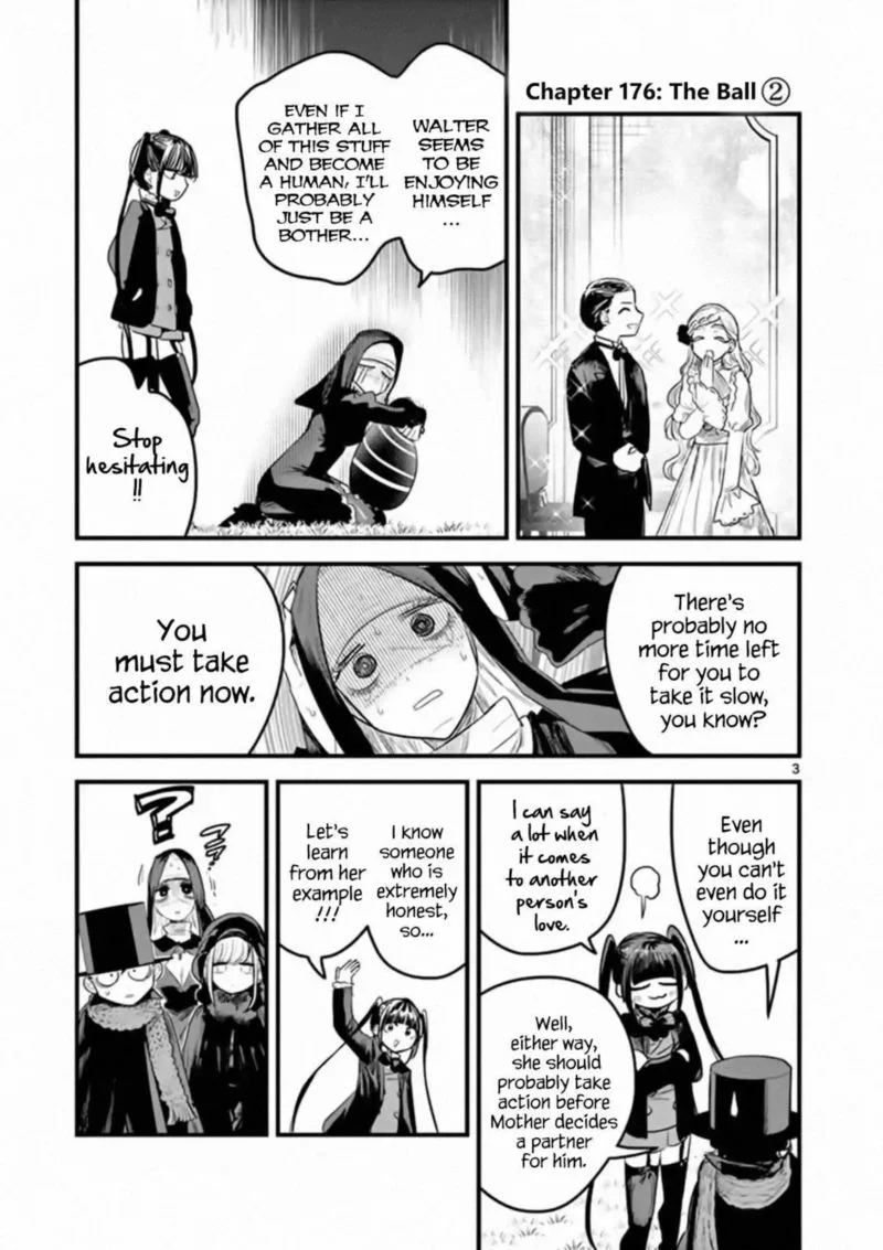 Shinigami Bocchan to Kuro Maid Chapter 176 page 3