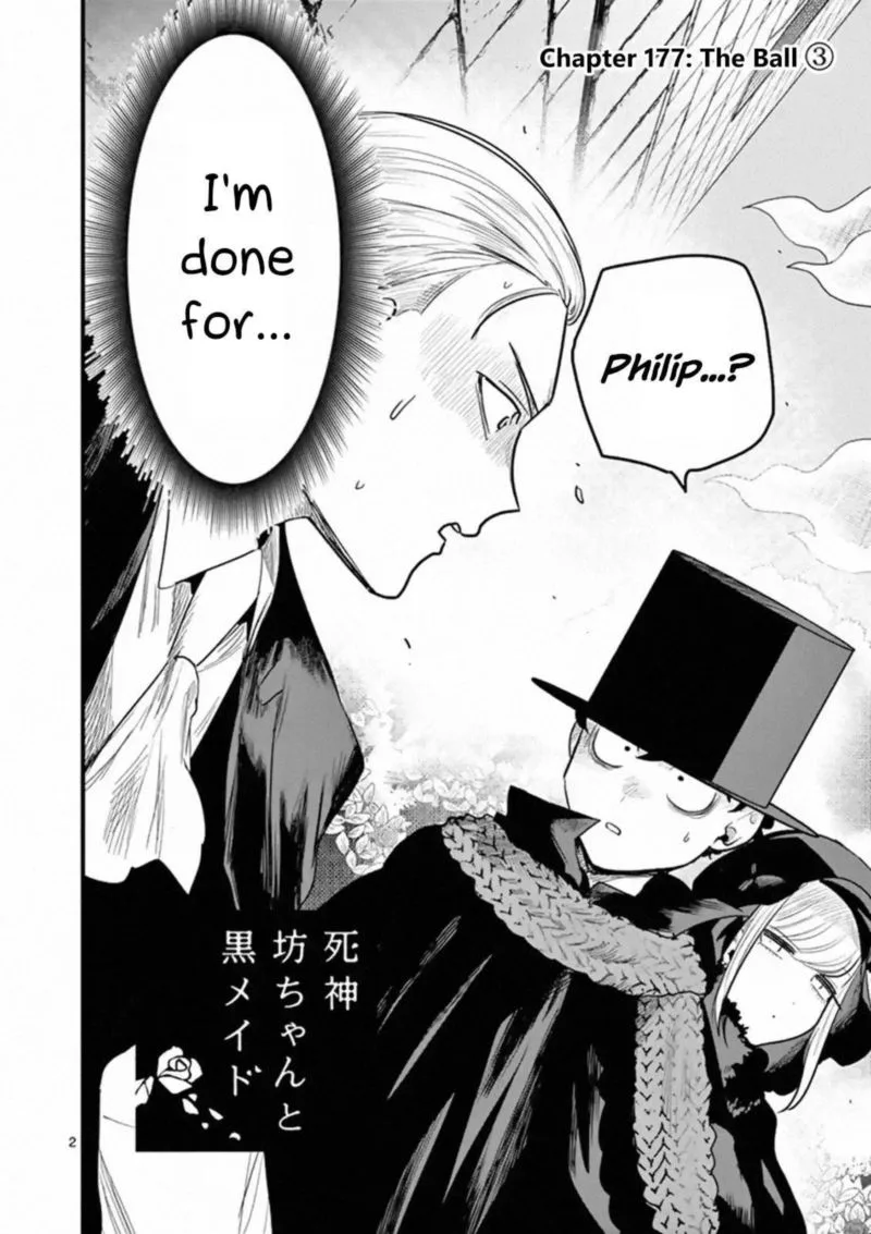 Shinigami Bocchan to Kuro Maid Chapter 177 page 2