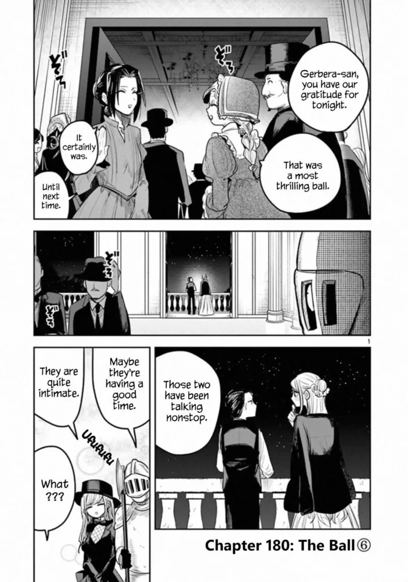 Shinigami Bocchan to Kuro Maid Chapter 180 page 1