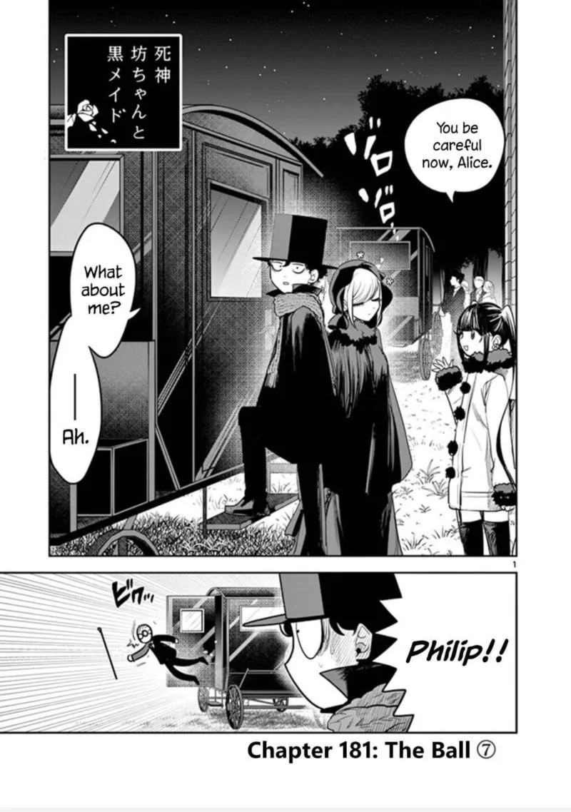 Shinigami Bocchan to Kuro Maid Chapter 181 page 1