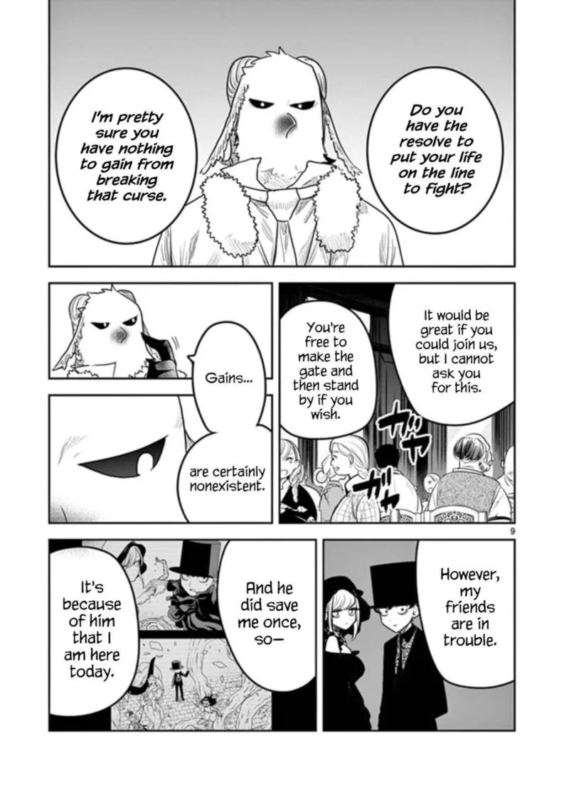 Shinigami Bocchan to Kuro Maid Chapter 182 page 9