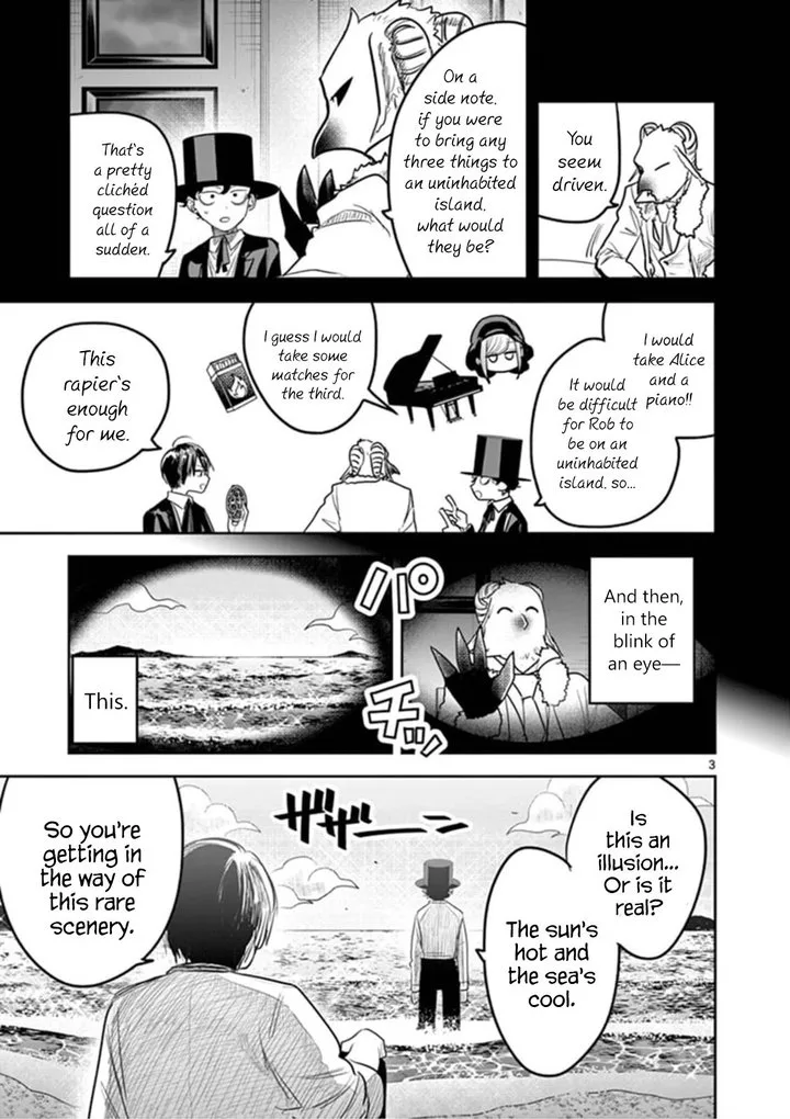 Shinigami Bocchan to Kuro Maid Chapter 184 page 3