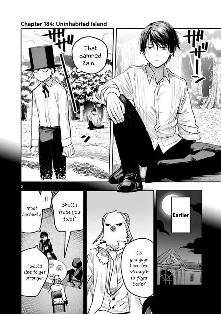 Shinigami Bocchan to Kuro Maid Chapter 184 page 2
