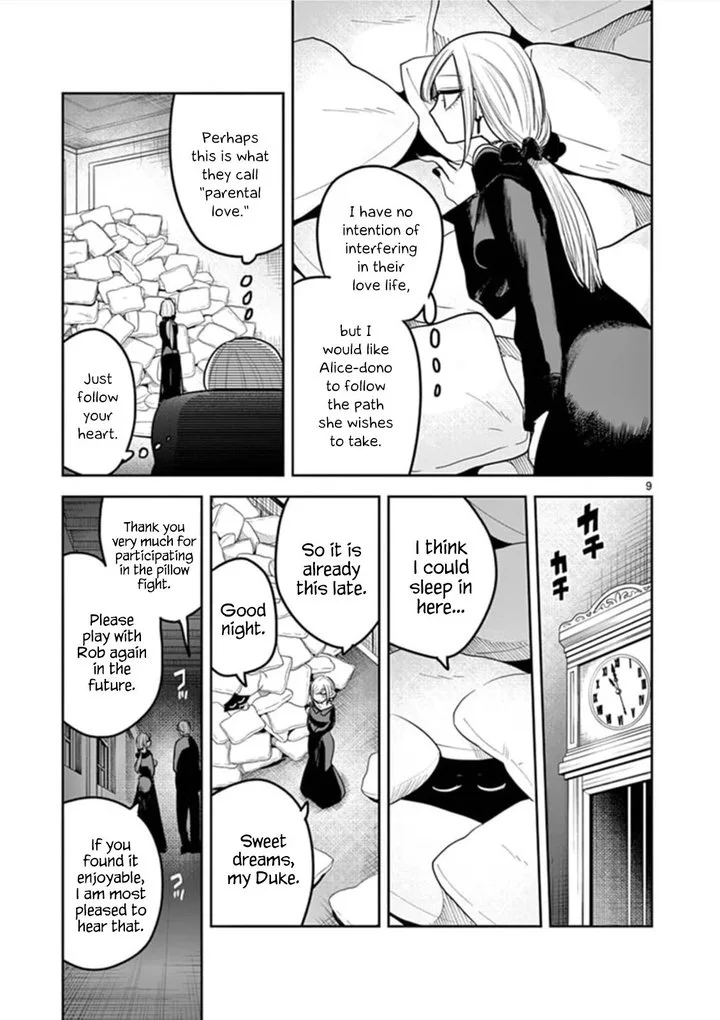 Shinigami Bocchan to Kuro Maid Chapter 185 page 9