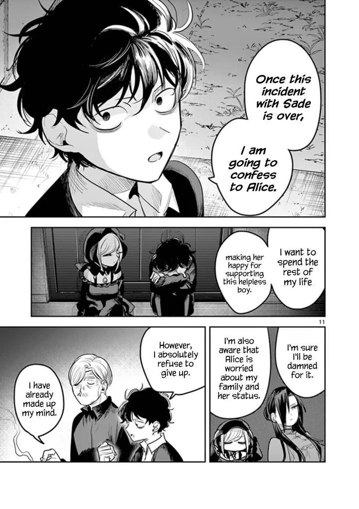 Shinigami Bocchan to Kuro Maid Chapter 185 page 11
