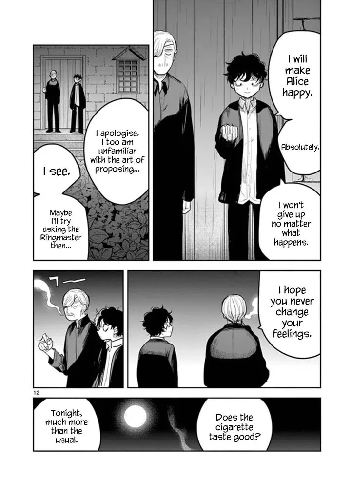 Shinigami Bocchan to Kuro Maid Chapter 185 page 12