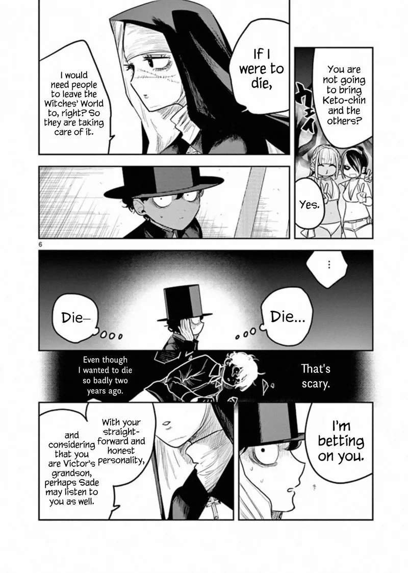 Shinigami Bocchan to Kuro Maid Chapter 190 page 6