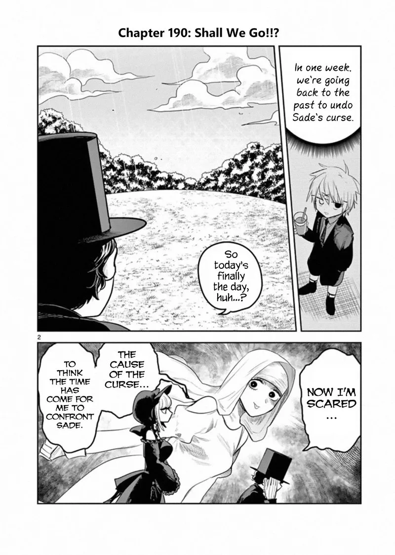 Shinigami Bocchan to Kuro Maid Chapter 190 page 2