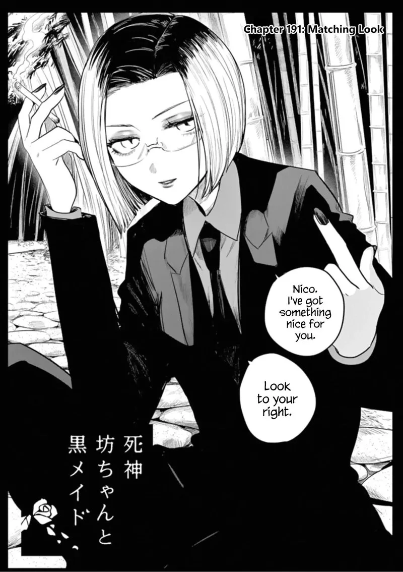 Shinigami Bocchan to Kuro Maid Chapter 191 page 1