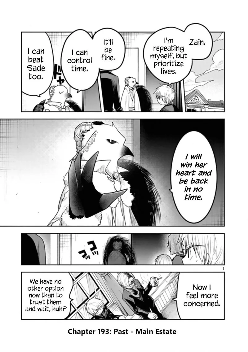 Shinigami Bocchan to Kuro Maid Chapter 193 page 1