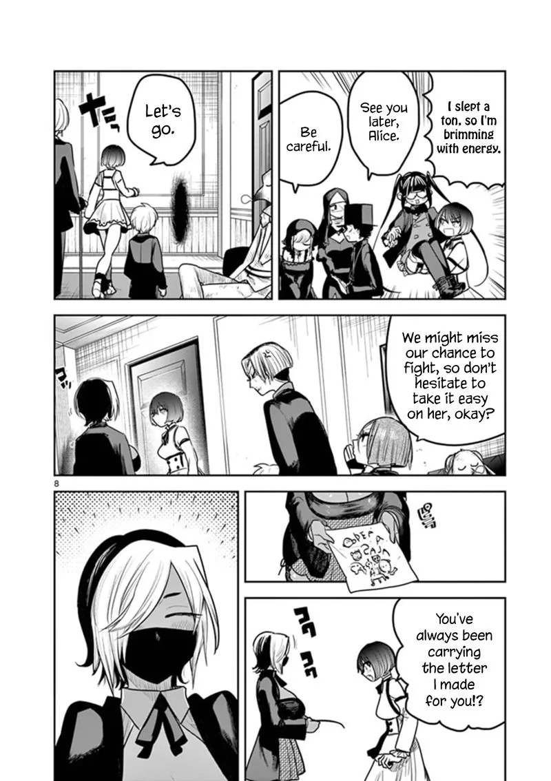 Shinigami Bocchan to Kuro Maid Chapter 201 page 8