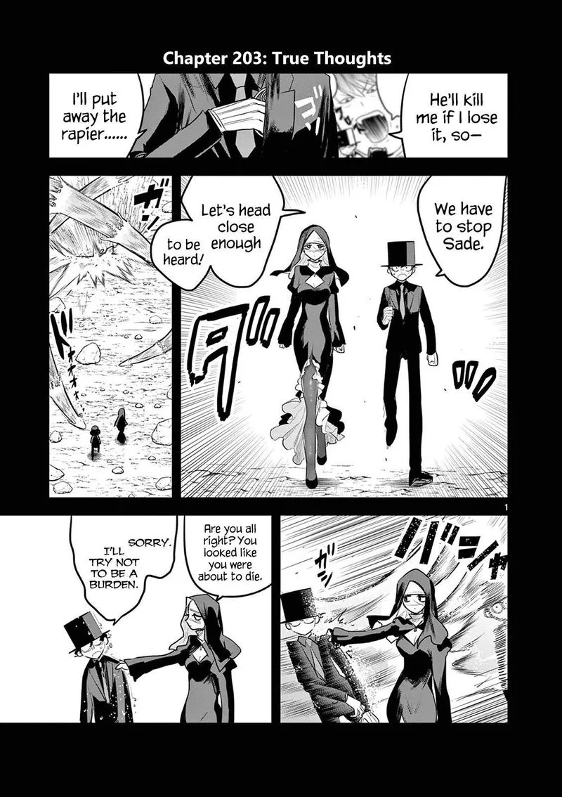 Shinigami Bocchan to Kuro Maid Chapter 203 page 1