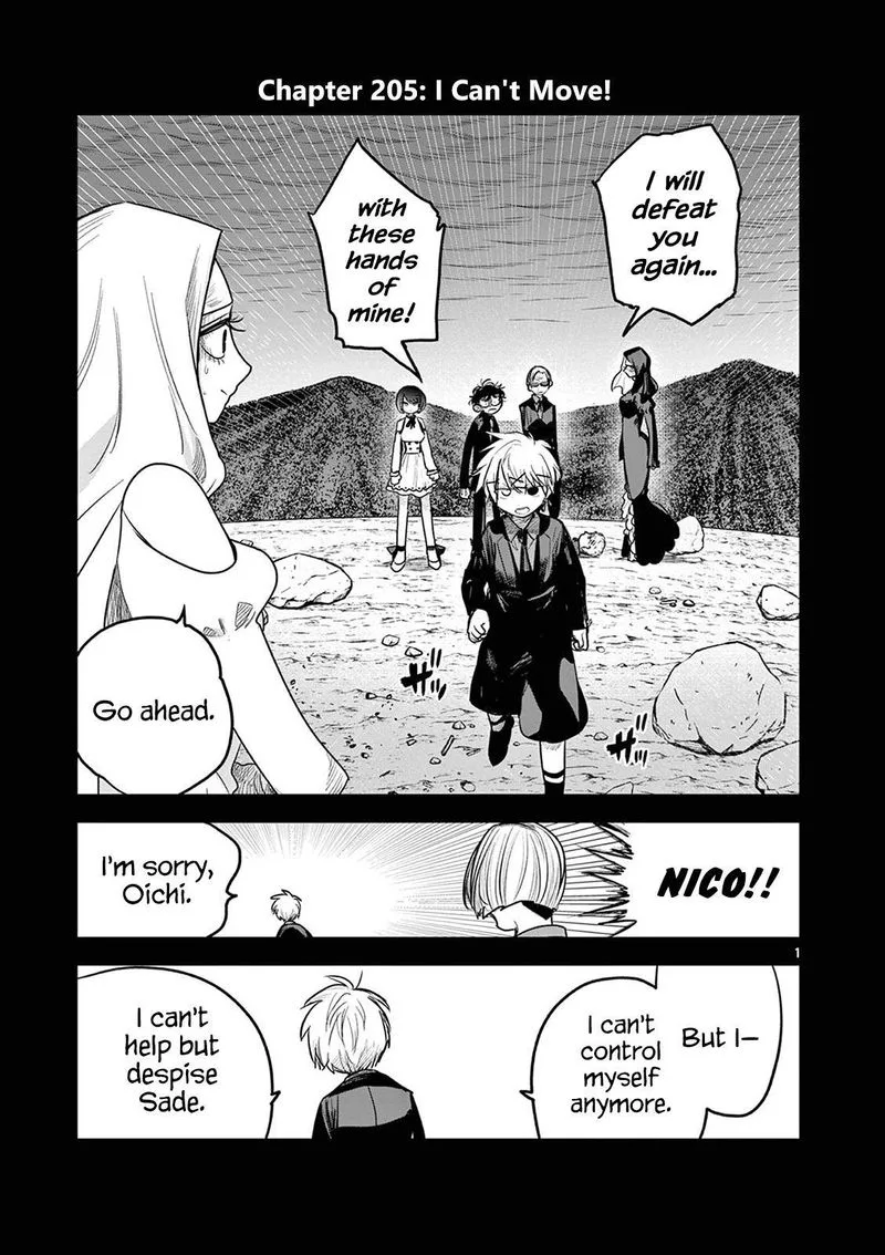 Shinigami Bocchan to Kuro Maid Chapter 205 page 1
