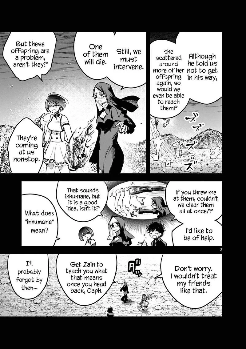 Shinigami Bocchan to Kuro Maid Chapter 205 page 3