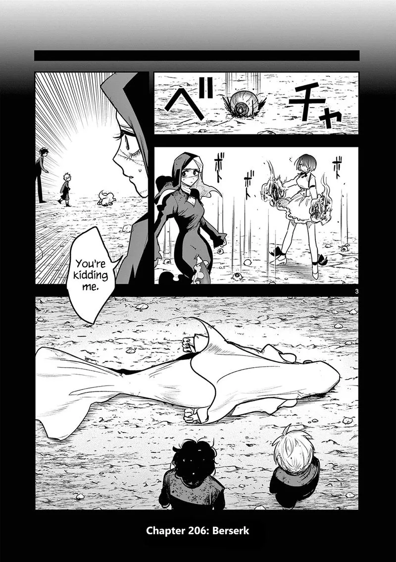 Shinigami Bocchan to Kuro Maid Chapter 206 page 3