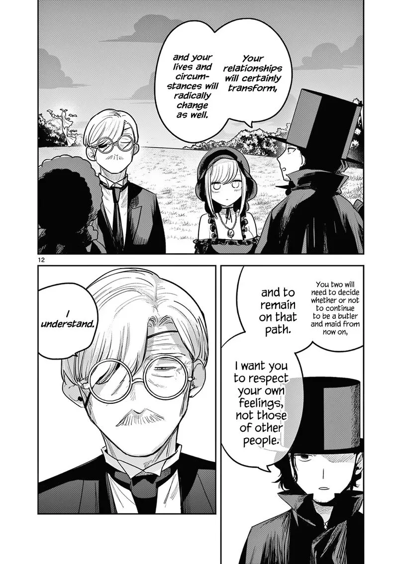 Shinigami Bocchan to Kuro Maid Chapter 215 page 12