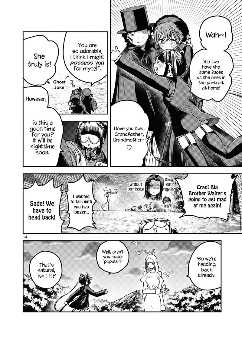 Shinigami Bocchan to Kuro Maid Chapter 215 page 14