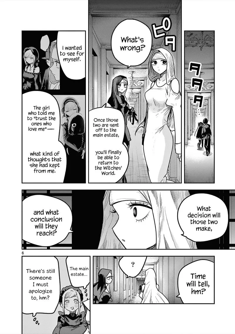 Shinigami Bocchan to Kuro Maid Chapter 216 page 6