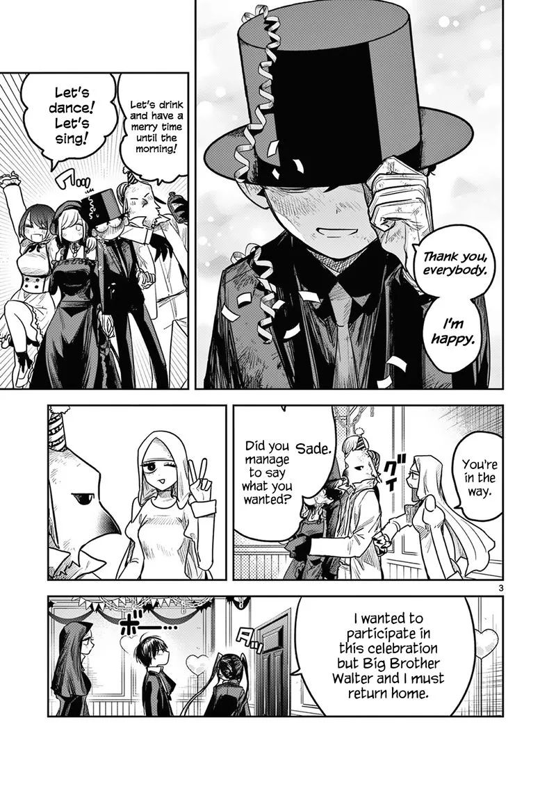 Shinigami Bocchan to Kuro Maid Chapter 216 page 3