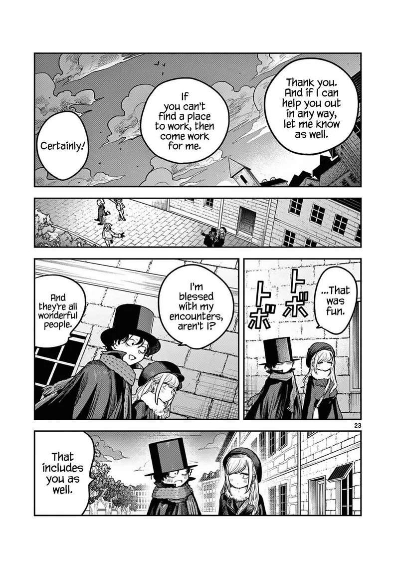 Shinigami Bocchan to Kuro Maid Chapter 218 page 23