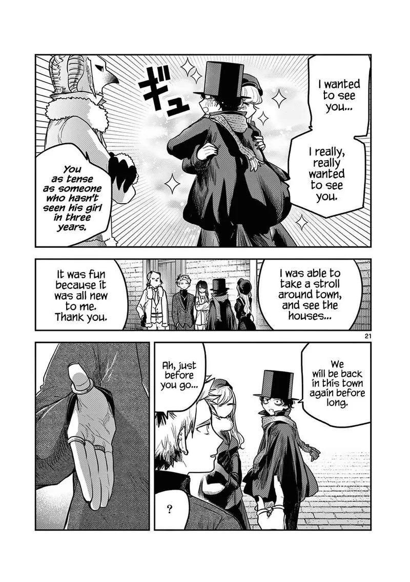 Shinigami Bocchan to Kuro Maid Chapter 218 page 21