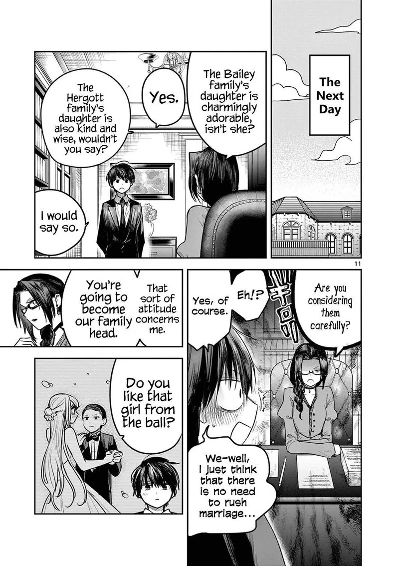 Shinigami Bocchan to Kuro Maid Chapter 219 page 11
