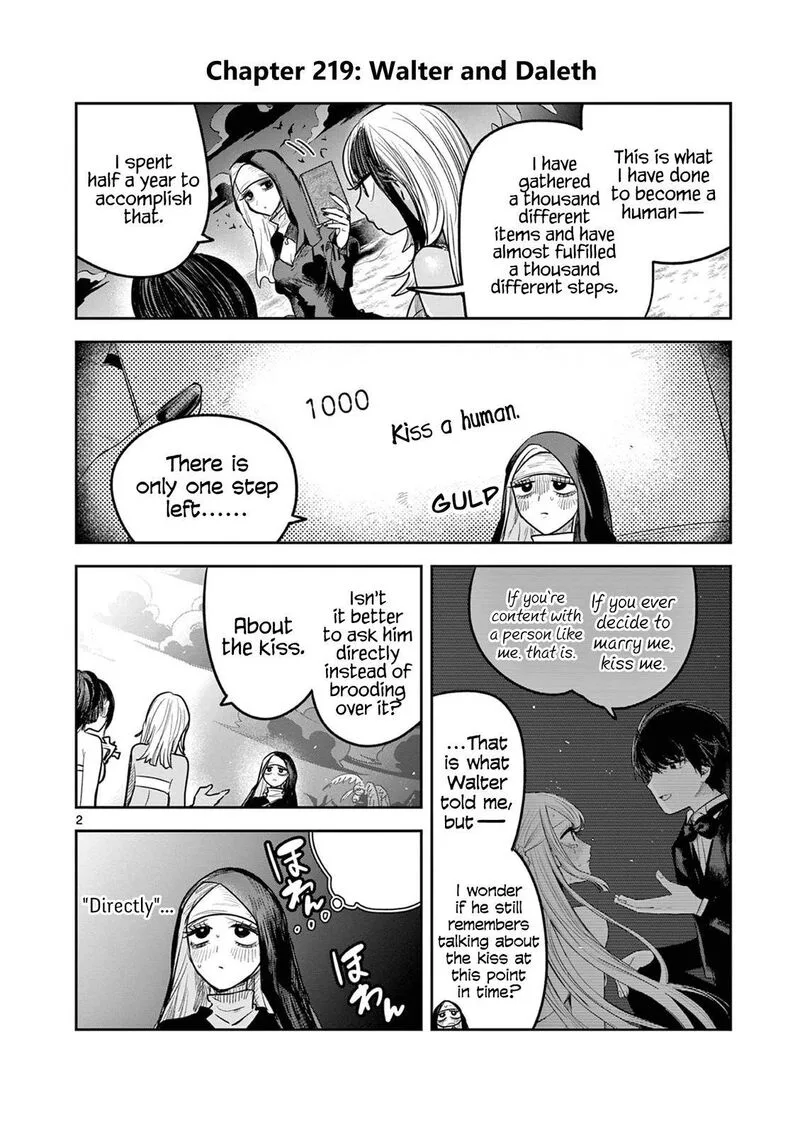 Shinigami Bocchan to Kuro Maid Chapter 219 page 2