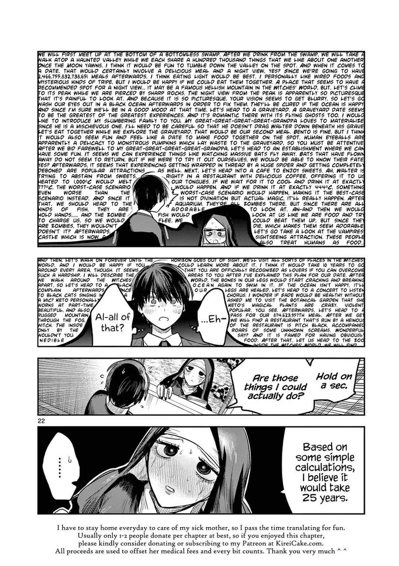 Shinigami Bocchan to Kuro Maid Chapter 219 page 22