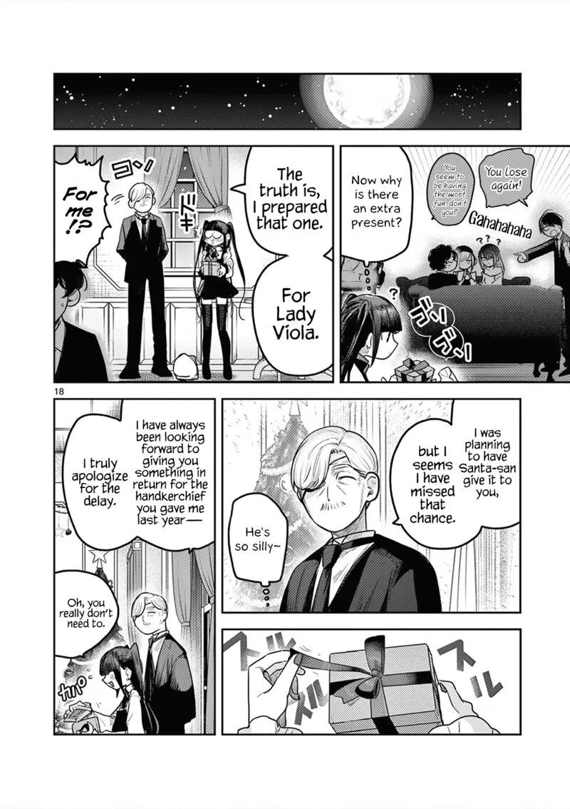 Shinigami Bocchan to Kuro Maid Chapter 221 page 18