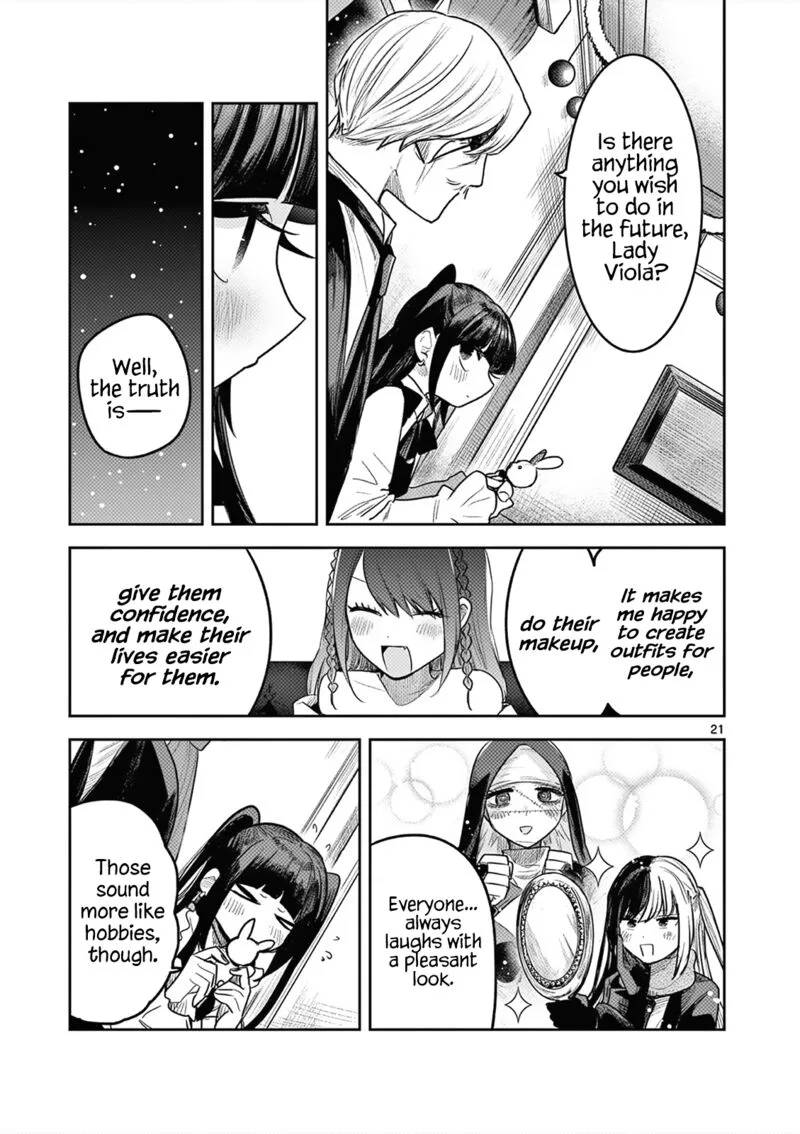 Shinigami Bocchan to Kuro Maid Chapter 221 page 21