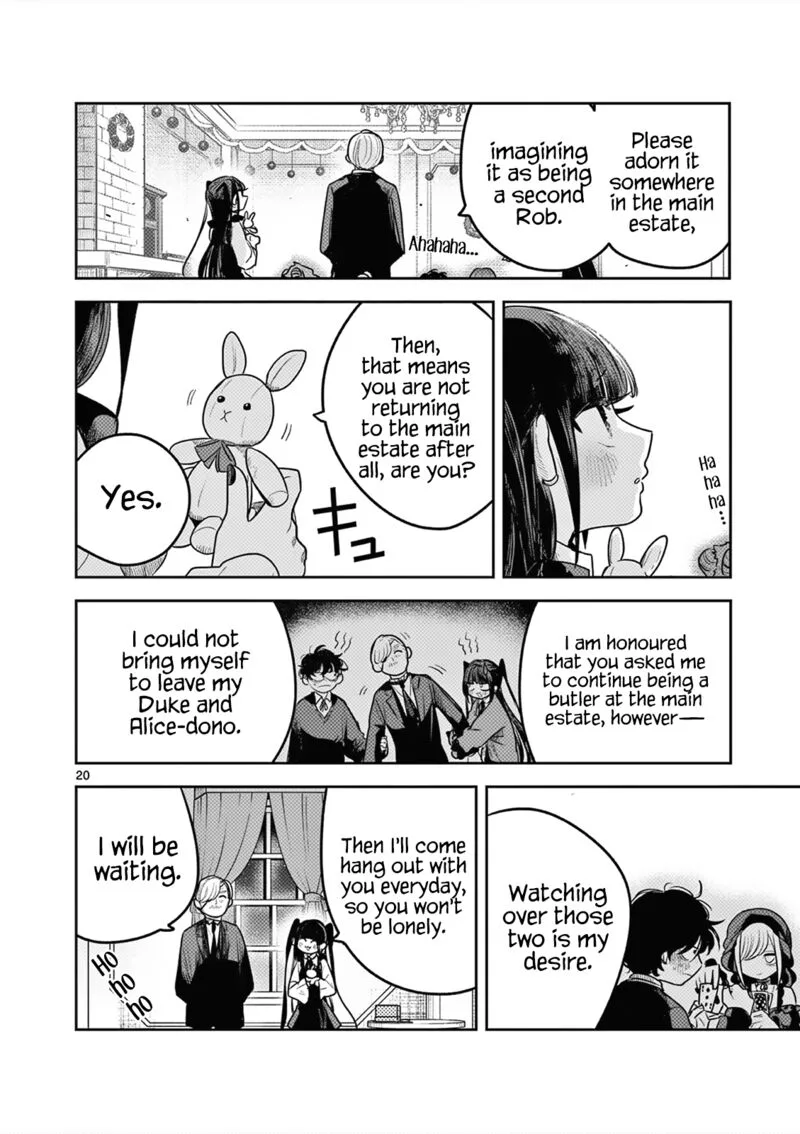 Shinigami Bocchan to Kuro Maid Chapter 221 page 20