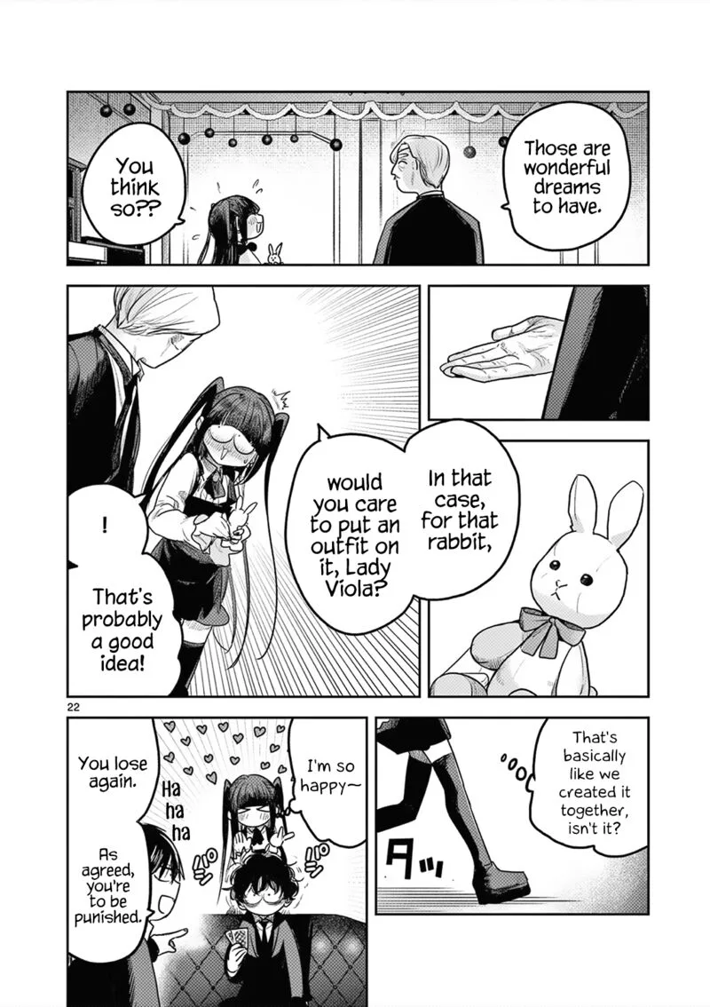 Shinigami Bocchan to Kuro Maid Chapter 221 page 22