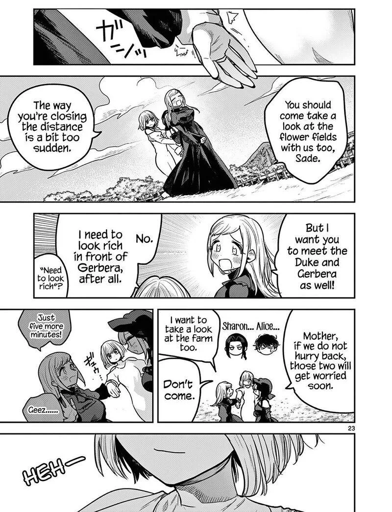 Shinigami Bocchan to Kuro Maid Chapter 222 page 23