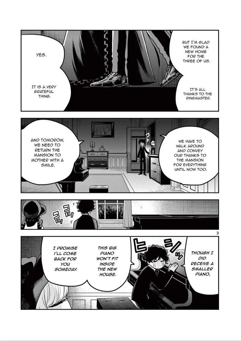 Shinigami Bocchan to Kuro Maid Chapter 223 page 3