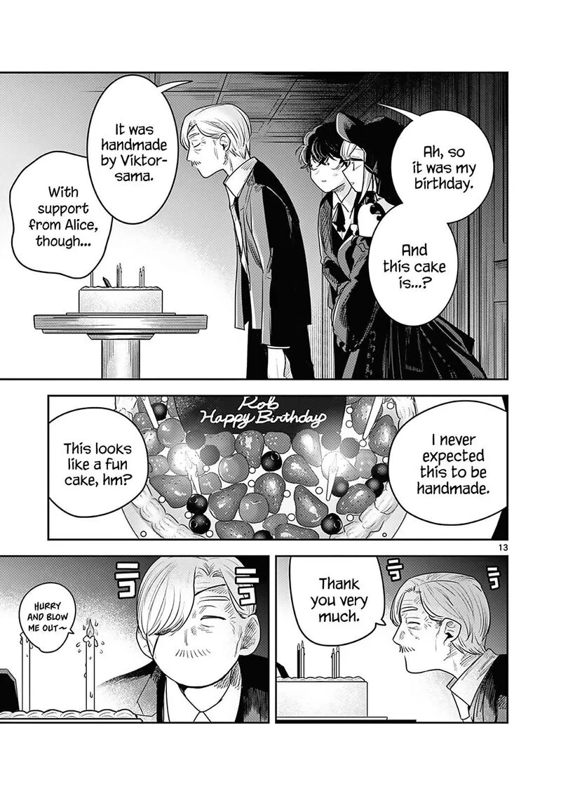 Shinigami Bocchan to Kuro Maid Chapter 228 page 13