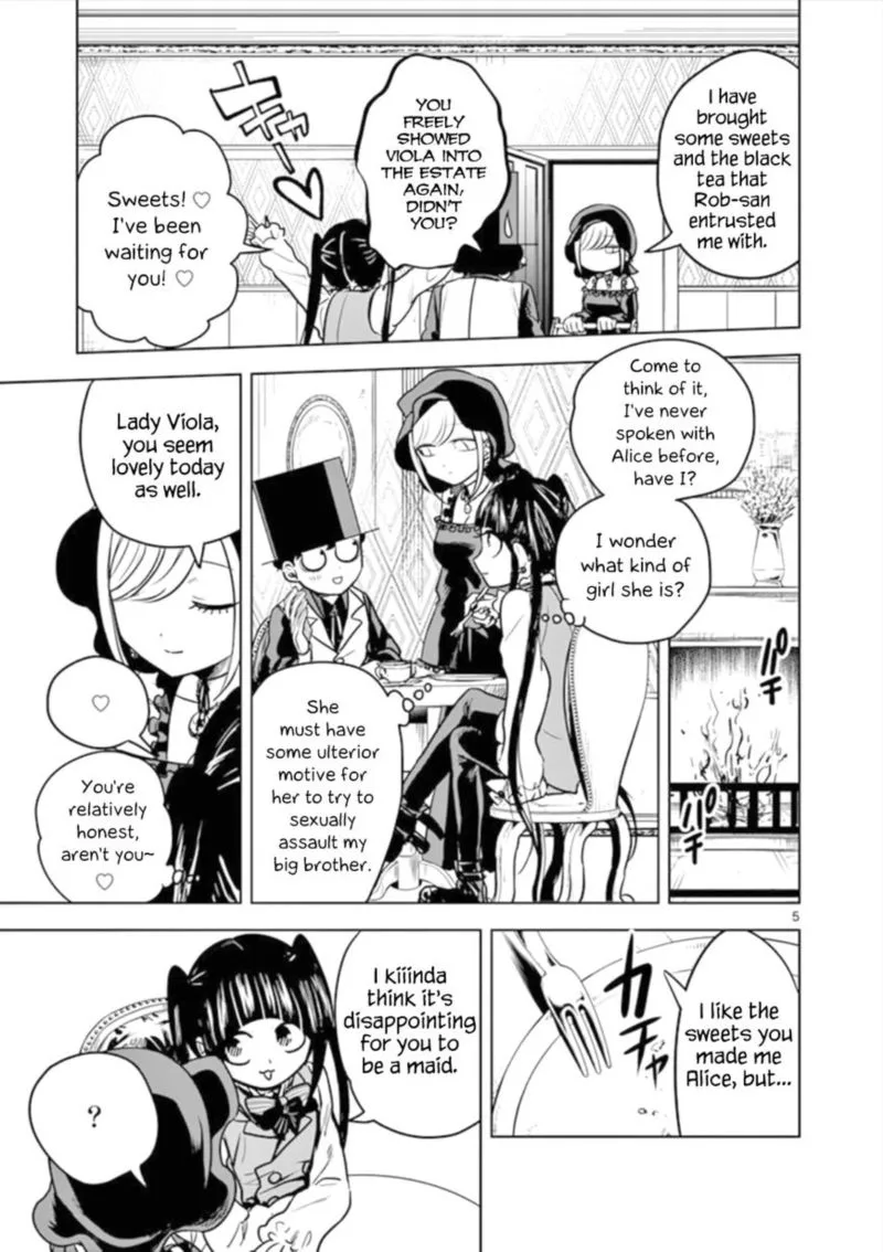 Shinigami Bocchan to Kuro Maid Chapter 24 page 5