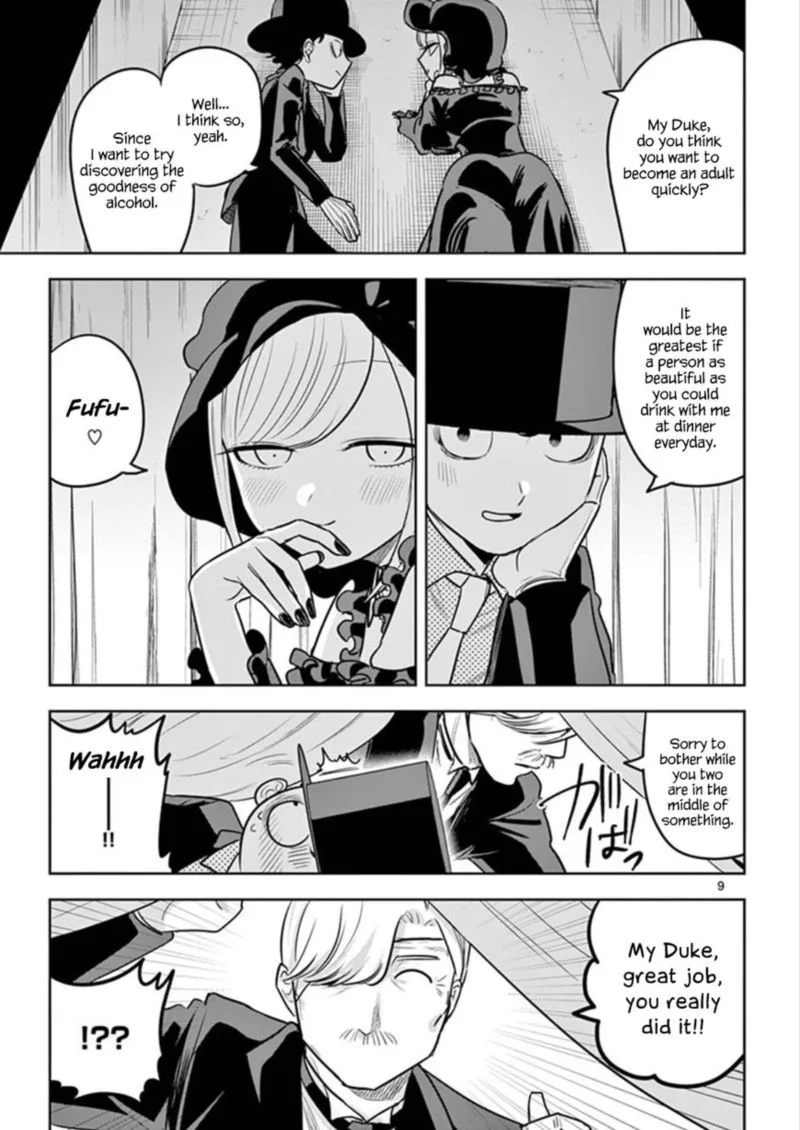 Shinigami Bocchan to Kuro Maid Chapter 36 page 9