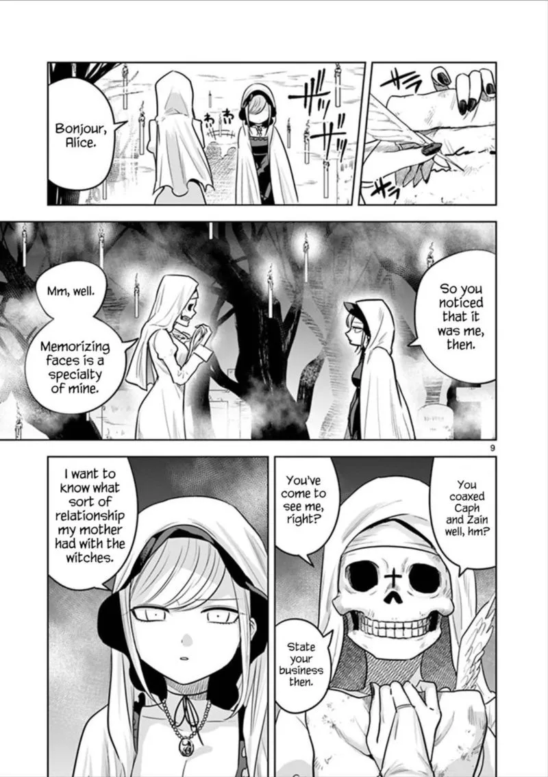 Shinigami Bocchan to Kuro Maid Chapter 39 page 9
