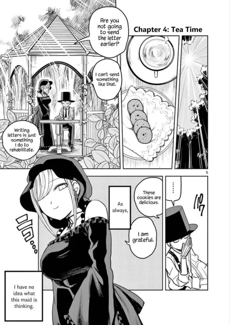 Shinigami Bocchan to Kuro Maid Chapter 4 page 5